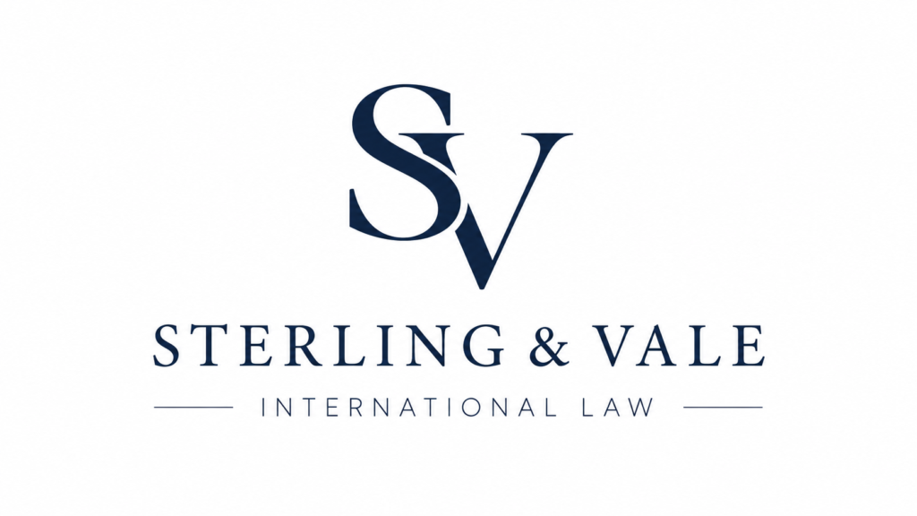 Sterling & Vale International Law logo