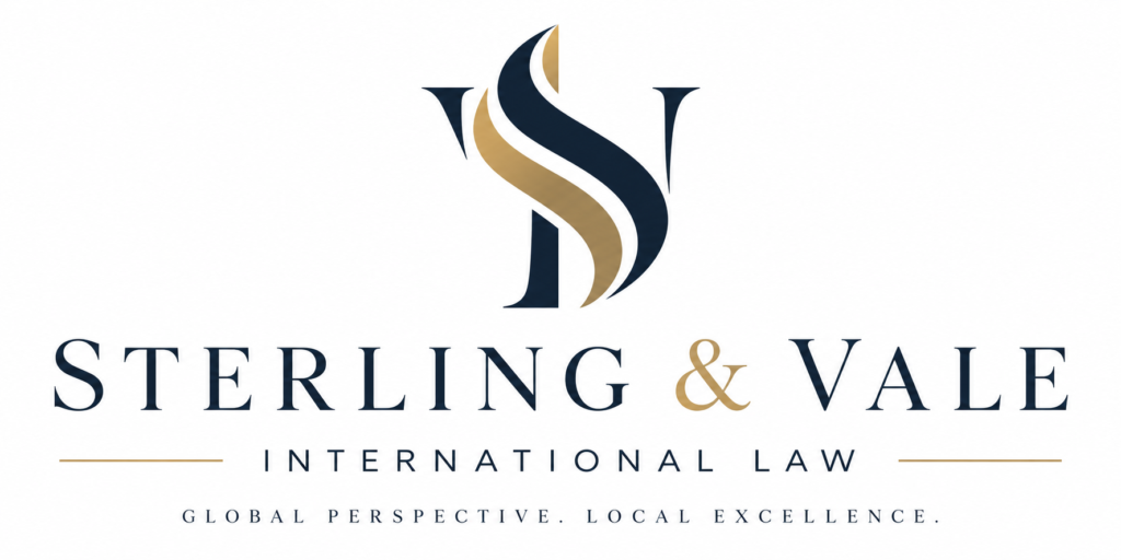 Sterling & Vale International Law logo
